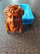 Load image into Gallery viewer, Methuselah Head Silicone Mold: Historical Crafting Pattern (8.1x6x2.8cm)
