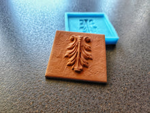 Load image into Gallery viewer, Acanthus Leaf Tile Silicone Mold: Vintage Texture, Clay &amp; Concrete
