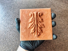 Load image into Gallery viewer, Acanthus Leaf Tile Silicone Mold: Vintage Texture, Clay &amp; Concrete

