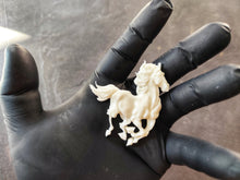 Load image into Gallery viewer, Running Horse Applique: Miniature Furniture Overlay (6.4 cm)
