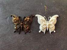 Load image into Gallery viewer, Butterfly resin Applique, volumetric overlays for furniture and hand decoration 1 pcs
