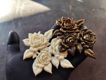 Load image into Gallery viewer, Silicone mold for Roses Bush castings, mould for fondant, chocolate, clay, resin, plaster, soap
