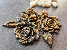 Load image into Gallery viewer, Silicone mold for Roses Bush castings, mould for fondant, chocolate, clay, resin, plaster, soap
