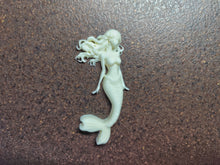 Load image into Gallery viewer, Silicone Mold for mermaid castings:  fondant / chocolate / Clay / resin / plaster (12x5.5 cm)
