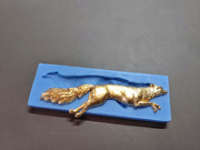 Load image into Gallery viewer, Fox Silicone Mold: Fox Applique, Polymer Clay, Furniture Onlay, resin DIY castings
