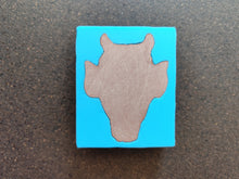 Load image into Gallery viewer, Mocking devil's head Silicone Mold (11x8.5x3.2cm), for the production of repetitions of hand-made sculptures
