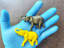 Load image into Gallery viewer, Silicone mold for casting a baby elephant 7x5cm, mold for chocolate, fondant, clay, resin, soap
