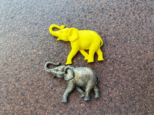Load image into Gallery viewer, Silicone mold for casting a baby elephant 7x5cm, mold for chocolate, fondant, clay, resin, soap
