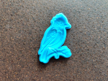 Load image into Gallery viewer, Woodpecker on a branch silicone mold, mold for DIY crafts
