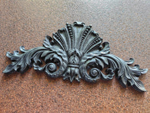 Load image into Gallery viewer, Baroque Furniture Applique Resin Pediment Wood Texture Handmade 29cm
