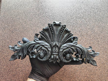 Load image into Gallery viewer, Baroque Furniture Applique Resin Pediment Wood Texture Handmade 29cm
