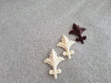 Load image into Gallery viewer, Silicone Fleur de Lis Mold, Vintage Heraldic Applique Casting Tool
