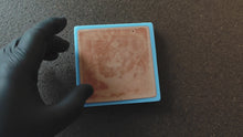Load and play video in Gallery viewer, 3D Lotus Tile Silicone Mold: Concrete, Plaster, Clay (3.9 inch)
