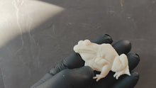 Load and play video in Gallery viewer, Resin Frog Applique: Furniture Onlay, Toad Moulding (7.6cm)

