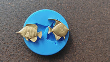 Load and play video in Gallery viewer, Silicone Fish Mold, Two Little Fishes, Clay Resin Chocolate Crafts
