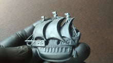 Load and play video in Gallery viewer, Frigate Silicone Mold: Boat Applique for Furniture, Clay &amp; Resin Crafts
