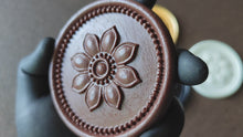 Load and play video in Gallery viewer, Furniture Rosette Silicone Mold: Wood Carving Embellishment, 9.7cm
