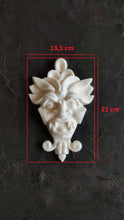 Load image into Gallery viewer, Demon Head Mold  Chinoiserie Demon mould
