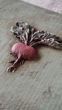 Load image into Gallery viewer, Beet, beetroot resin applique, vegetables mouldings for furniture makeover, furniture appliques, resin furniture ornaments, resin mouldings
