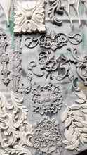 Load image into Gallery viewer, Silicone Mold Long Acanthus, mold for clay, mold for resin, furniture appliques, acanthus castings
