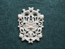 Load image into Gallery viewer, Resin flower bouquet applique, furniture appliques, flower mouldings, decorative elements,
