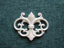 Load image into Gallery viewer, Alfrey style resin moulding for furniture upcycling, shabby chic decor, restoration supplies, scrapbooking onlays
