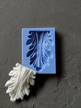 Load image into Gallery viewer, Silicone Mold Acanthus overlay, furniture embellishment, mold for resin, acanthus moldings, furniture appliques
