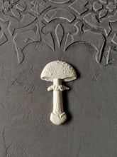 Load image into Gallery viewer, Mushroom resin applique, furniture mouldings, mushroom onlay, resin castings, mushroom decor, furniture makeover
