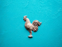 Load image into Gallery viewer, Rooster silicone mold, mold for clay, mold for resin, furniture appliques, rooster mouldings, animal molds
