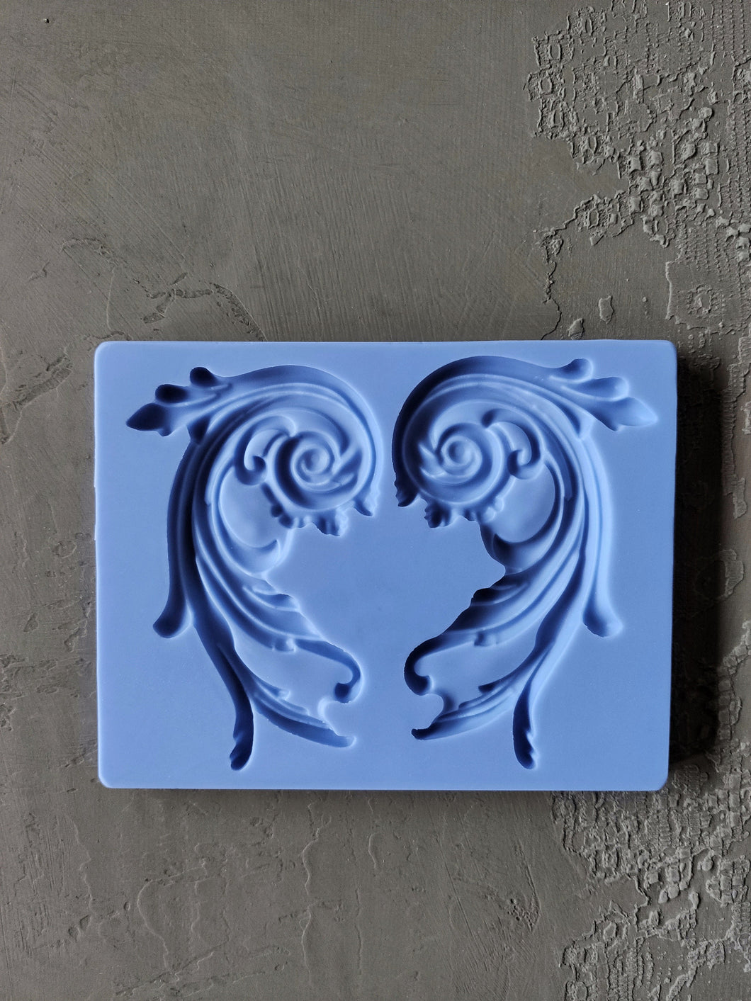 Silicone mould Furniture scrolls, furniture appliques, vintage mouldings, molds for clay, mould for resin