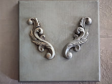 Load image into Gallery viewer, Vintage furniture embellishment silicone mold, furniture appliques, mold for clay , mold for resin
