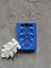 Load image into Gallery viewer, Silicone Mold Acanthus, mold for clay, mold for furniture overlays, mold for resin, furniture appliques, acanthus elements
