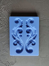 Load image into Gallery viewer, Vintage furniture embellishment silicone mold, furniture appliques, mold for clay , mold for resin
