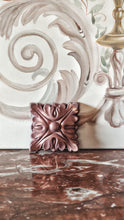Load image into Gallery viewer, Silicone Mold Leaf Square, Furniture applique mould , mold for resin , mold for clay , furniture upcycling  molding

