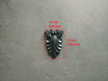 Load image into Gallery viewer, Resin furniture embellishment bracket 2x3inch (5.2x7.5cm) furniture makeover supplies, furniture overlays
