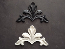 Load image into Gallery viewer, Silicone Mold for decorative vintage corners, furniture embellishment, molds for clay, moulds for resin, furniture appliques,
