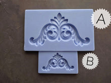 Load image into Gallery viewer, Silicone Mold Chic Decor, Corner Applique,Corner Mould, Molds for Clay, Molds For Resin, Silicone Rubber
