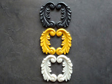 Load image into Gallery viewer, Acanthus Leaf Carving for Furniture Decoration, Furniture Applique, DIY Craft Art, 2 Pcs
