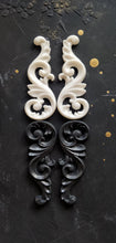Load image into Gallery viewer, Furniture resin chic appliques for furniture upcycling ,  , applique mold , furniture applique  mould for furniture
