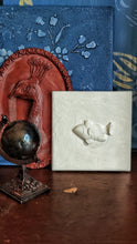 Load image into Gallery viewer, Silicone mold with fish applique, mold for concrete, mold for resin, moulds for clay, fish appliques, backsplash tiles, tiles molds
