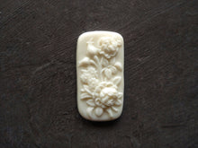 Load image into Gallery viewer, Flowers resin cameo  dollhouse supplies cameo doll house furniture  shabby chic resin cameo furniture appliques
