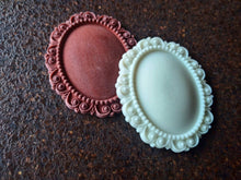 Load image into Gallery viewer, Decorative Frame (1pcs) for doll house miniatures, furniture appliques, ornate frame, dollhouse furniture, mirror miniatures
