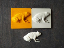 Load image into Gallery viewer, Frog 3d tile, square tile, decorative tile, wall decor, backsplash tile
