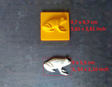 Load image into Gallery viewer, Frog 3d tile, square tile, decorative tile, wall decor, backsplash tile
