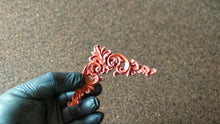 Load image into Gallery viewer, Silicone mold for shabby chic corners, furniture appliques, decorative corner mouldings, mold for clay, mold for resin, furniture overlays
