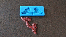 Load image into Gallery viewer, Silicone mold vintage element , silicon rubber form, Furniture Appliques, mold for resin, mold fro clay, upcycling accessories
