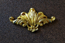 Load image into Gallery viewer, Furniture ornate central pediment, resin applique, furniture embellishment, wall pediment, resin mouldings

