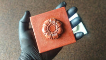 Load image into Gallery viewer, Silicone Mold for round Flower (5.5cm) , mold for clay, mold for resin, mold for plaster, furniture appliques, flower overlays
